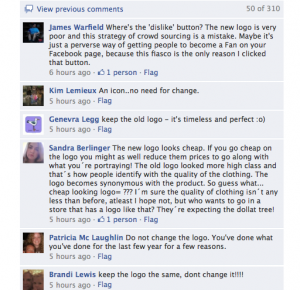 GAP Facebook